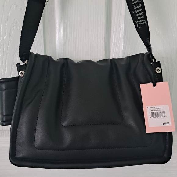 Juicy Couture Shoulder Bag With Mini Bag Charm - Picture 2 of 6